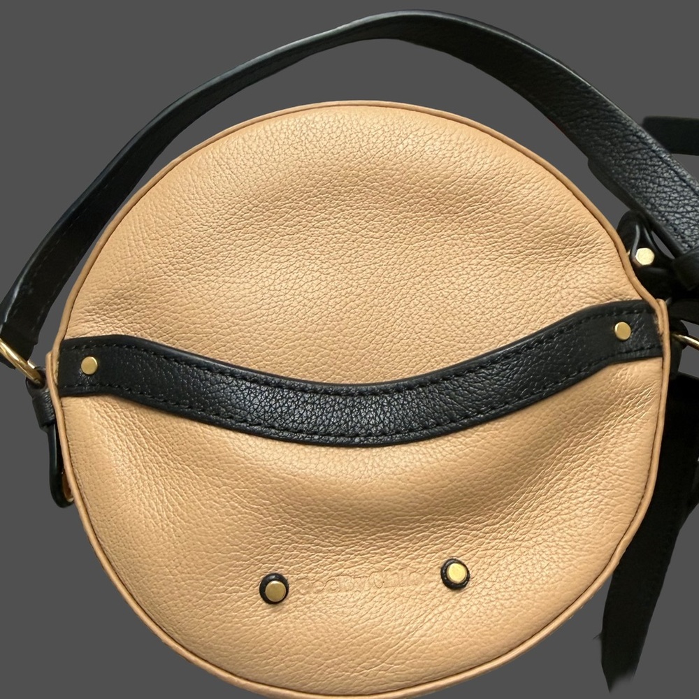 Tan and Black small crossbody